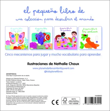 Contraportada El pequeño libro de la piscina