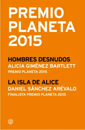 Portada Premio Planeta 2015: ganador y finalista (pack)