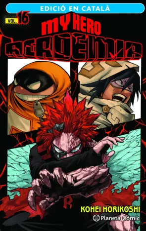 Portada My Hero Academia nº 16 (català)