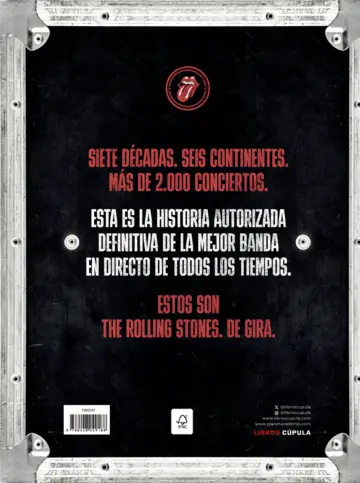 Contraportada The Rolling Stones: On Tour
