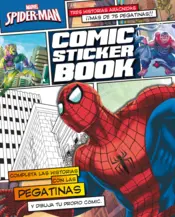Portada Spider-Man. Comic Sticker Book