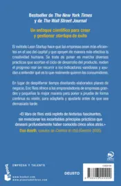 Miniatura contraportada El método Lean Startup