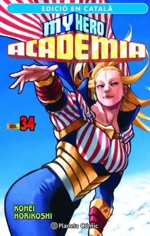 Portada My Hero Academia nº 34 (català)