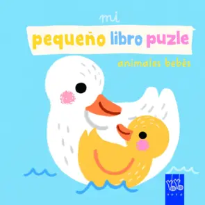 Portada Mi pequeño libro puzle. Animales bebés