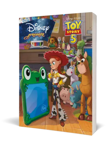 Portada Toy Story 5. Disney presenta