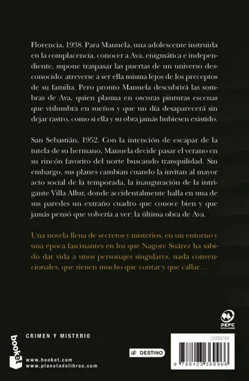 Contraportada Lo que habita en los sueños