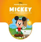 Portada Pequeña Biblioteca Disney. Mickey descubre los insectos