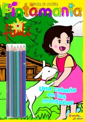Portada Heidi. Pintamanía lápices de colores