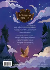 Miniatura contraportada Los Descendientes. Bienvenidos a la Academia Merlín