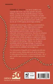 Miniatura contraportada Historias del mundo de las hormigas