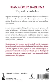 Miniatura contraportada Mapa de soledades
