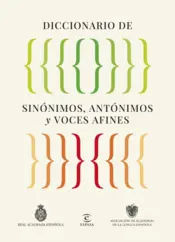 Portada Diccionario de sinónimos, antónimos y voces afines