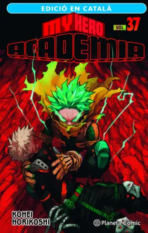Portada My Hero Academia nº 37 (català)