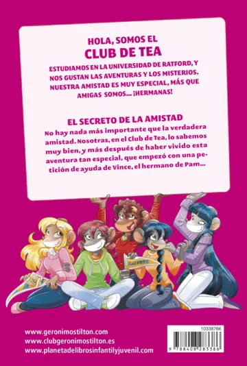 Contraportada El secreto de la amistad
