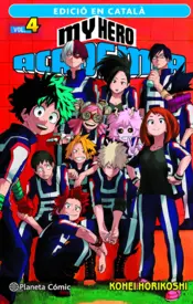 Portada My Hero Academia nº 04 (català)