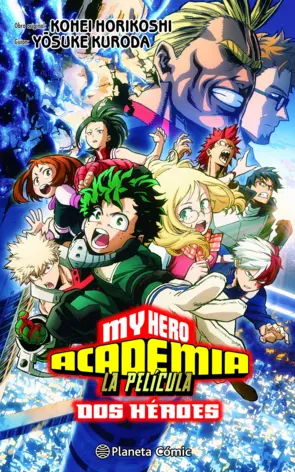 Portada My Hero Academia: Dos héroes Anime comic
