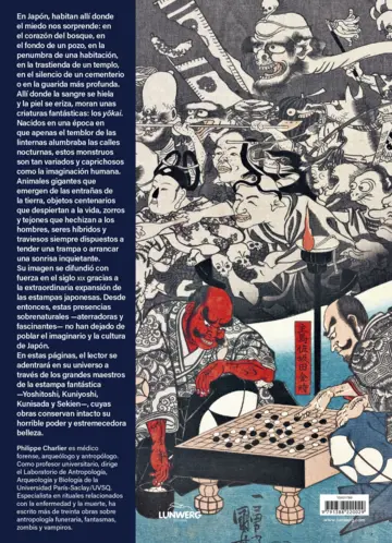 Contraportada Monstruos Yokai