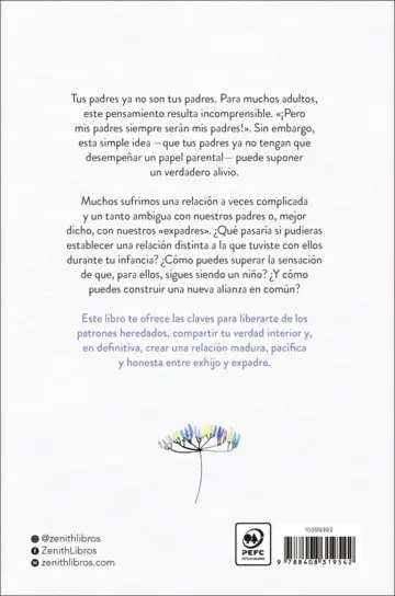 Contraportada Tus padres ya no son tus padres