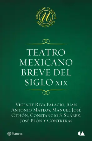 Portada Teatro mexicano breve del siglo XIX