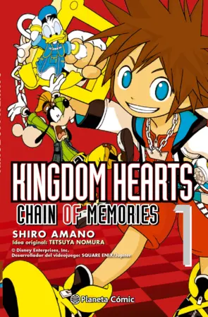 Portada Kingdom Hearts Chain of memories nº 01/02