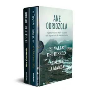 Portada Estuche El valle del hierro y Al subir la marea