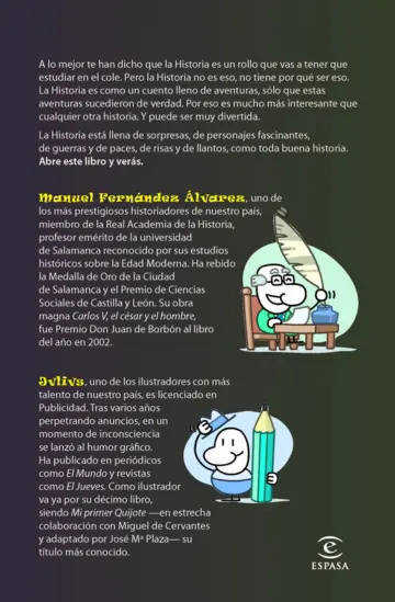 Contraportada Pequeña historia de España