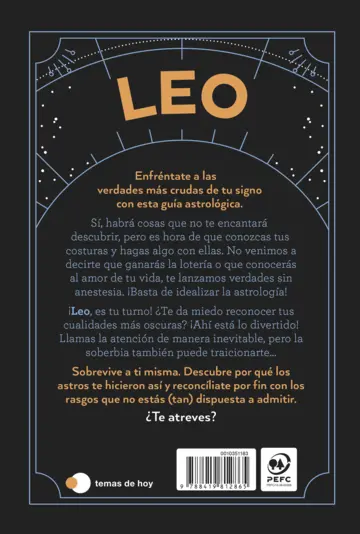 Contraportada Leo: Todo lo que odias de tu signo y todavía no sabes