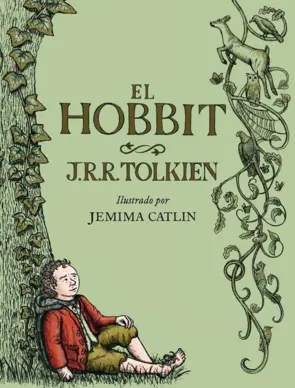 Portada El Hobbit. Ilustrado por Jemima Catlin