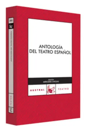 Portada Antología del teatro español