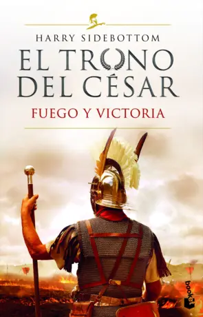 Portada El trono del césar. Fuego y victoria