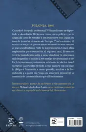 Miniatura contraportada El fotógrafo de Auschwitz (edición española)