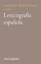 Portada Lexicografía española