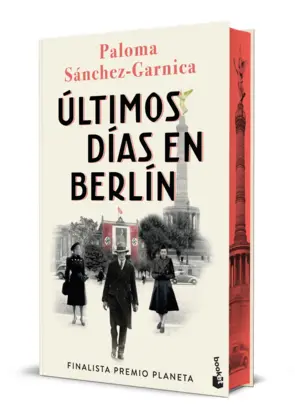 Portada Últimos días en Berlín.  Edición de bolsillo con cantos decorados