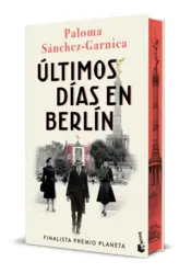 Portada Últimos días en Berlín.  Edición de bolsillo con cantos decorados