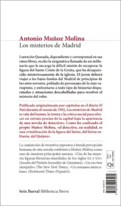 Miniatura contraportada Los misterios de Madrid