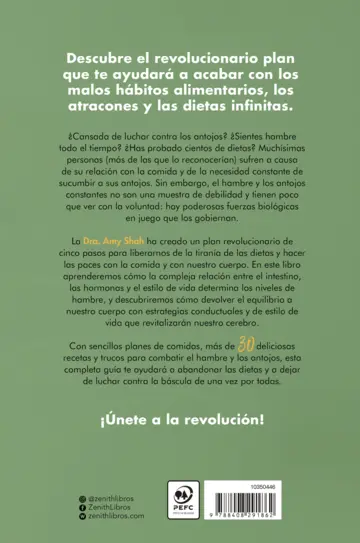 Contraportada Comer sin culpa