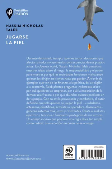 Contraportada Jugarse la piel