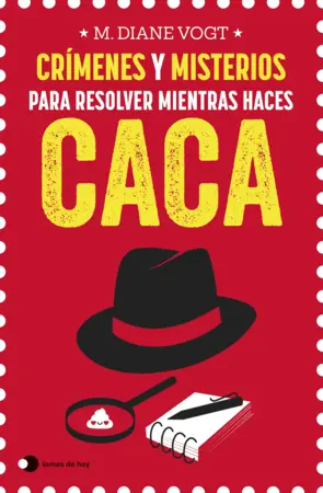 Portada Crímenes y misterios para resolver mientras haces caca