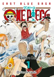 Portada ONE PIECE Nº 01 (3 EN 1) + LLAVERO