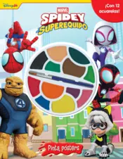 Portada Spidey y su superequipo. Pinta pósters