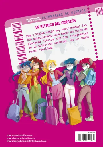 Contraportada La rítmica del corazón