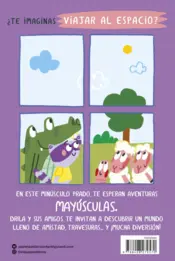 Miniatura contraportada Drila Cocodrila 4. Viajera galáctica. Aprendo a leer