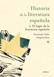 Portada El lugar de la literatura española