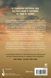 Miniatura contraportada Las hermanas de Auschwitz