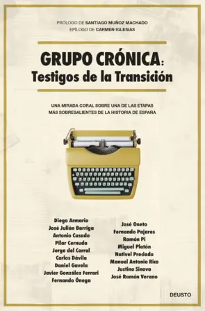 Portada Grupo Crónica: Testigos de la Transición