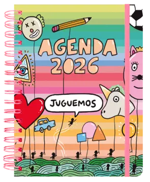 Portada Agenda anual semanal 2026 72 kilos