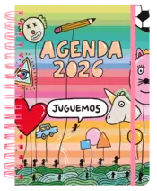 Portada Agenda anual semanal 2026 72 kilos
