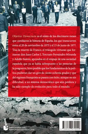 Contraportada Objetivo: Democracia