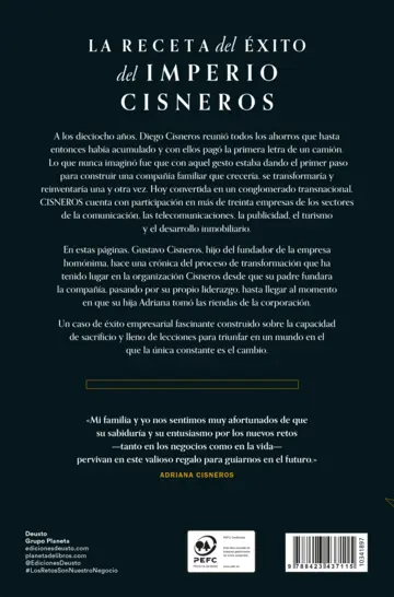 Contraportada Los retos son nuestro negocio