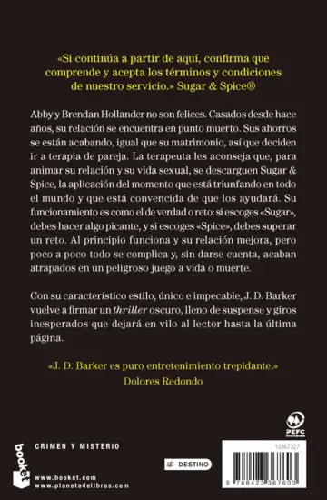 Contraportada A puerta cerrada